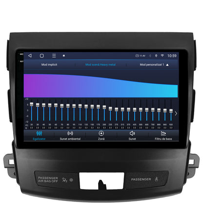Navigatie 2K HUB64 Mitstubishi Outlander / Peugeot 4007 / Citroen C-Crosser, 4GB RAM, Android, Octacore, Slot Sim 4G, DSP, GPS, Wi-FI, Carplay, Android Auto, USB, Bluetooth, Waze, Touchscreen,