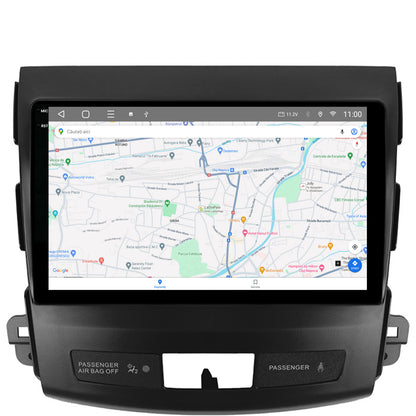 Navigatie 2K HUB64 Mitstubishi Outlander / Peugeot 4007 / Citroen C-Crosser, 4GB RAM, Android, Octacore, Slot Sim 4G, DSP, GPS, Wi-FI, Carplay, Android Auto, USB, Bluetooth, Waze, Touchscreen,