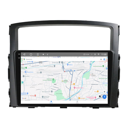 Navigatie 2K HUB64 Mitstubishi Pajero (2006-2014), 4GB RAM, Android, Octacore, Slot Sim 4G, DSP, GPS, Wi-FI, Carplay, Android Auto, USB, Bluetooth, Waze, Touchscreen, 9.5 Inch