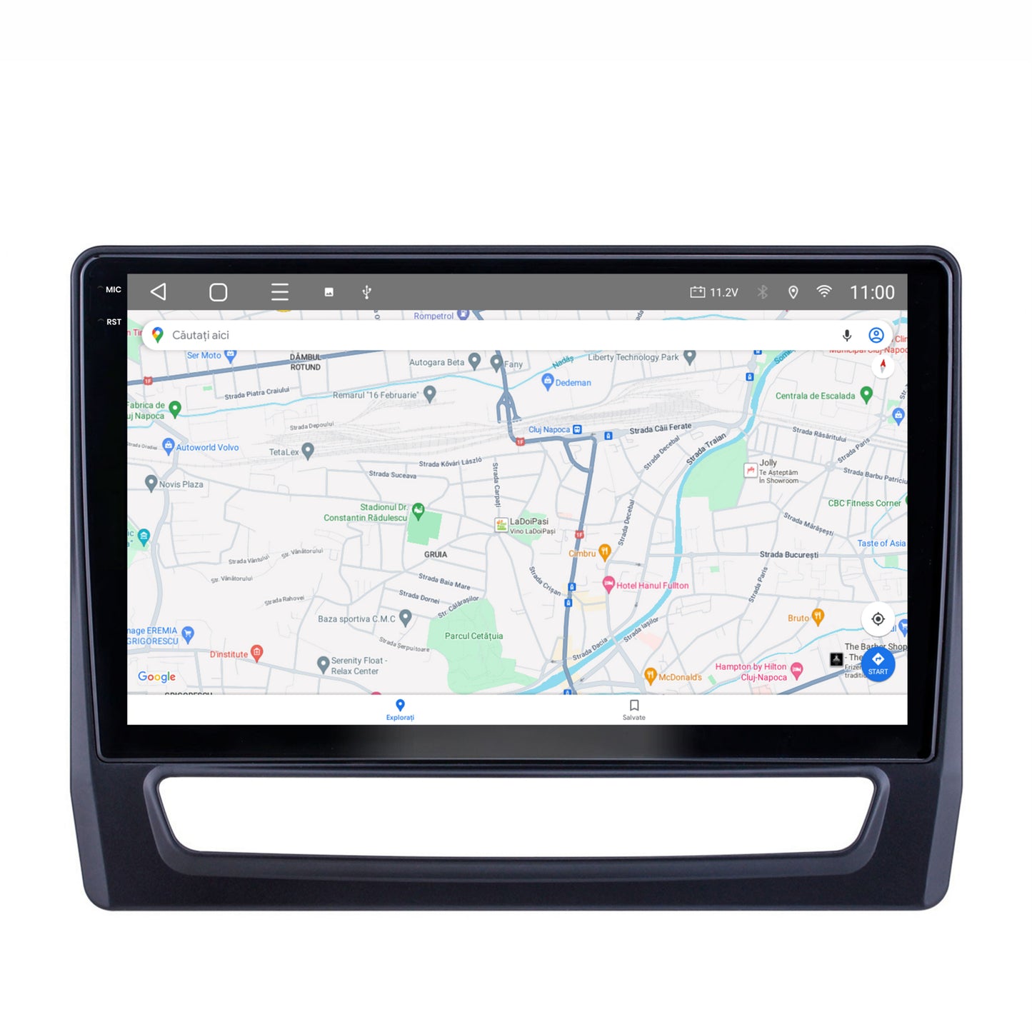 Navigatie 2K HUB64 Mitsubishi ASX (2019+), 8GB RAM, Android, Octacore, Slot Sim 4G, DSP, GPS, Wi-FI, Carplay, Android Auto, USB, Bluetooth, Waze, Touchscreen, 10.36 Inch