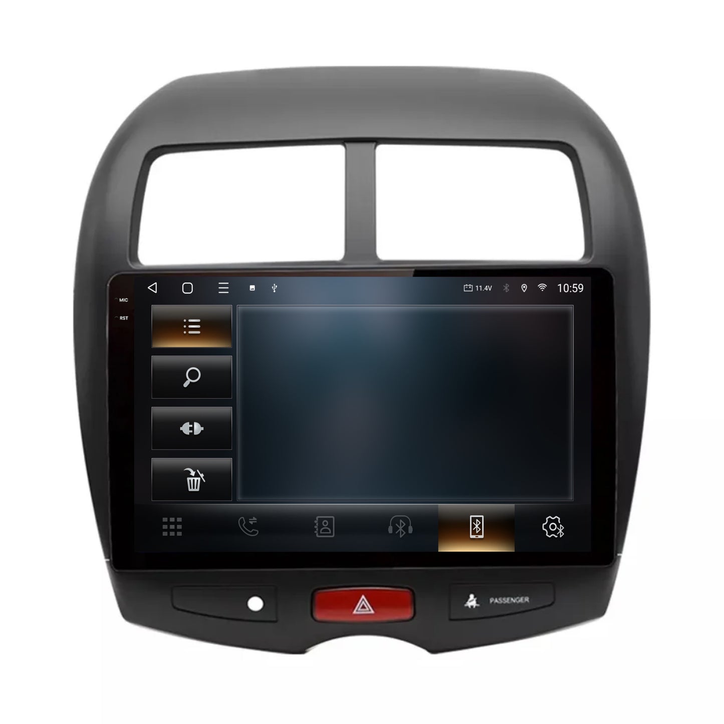 Navigatie 2K HUB64 Mitsubishi ASX / Peugeot 4008 (2010-2018), 4GB RAM, Android, Octacore, Slot Sim 4G, DSP, GPS, Wi-FI, Carplay, Android Auto, USB, Bluetooth, Waze, Touchscreen, 10.36 Inch