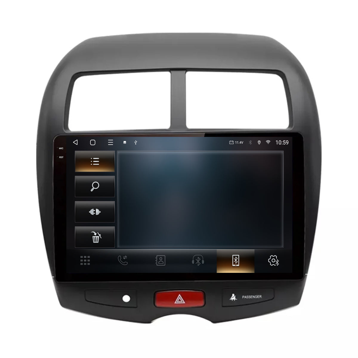 Navigatie 2K HUB64 Mitsubishi ASX / Peugeot 4008 (2010-2018), 8GB RAM, Android, Octacore, Slot Sim 4G, DSP, GPS, Wi-FI, Carplay, Android Auto, USB, Bluetooth, Waze, Touchscreen, 10.36 Inch