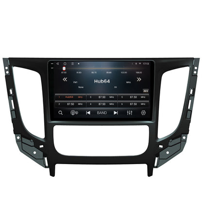 Navigatie 2K HUB64 Mitsubishi L200 (2014-2020), 4GB RAM, Android, Octacore, Slot Sim 4G, DSP, GPS, Wi-FI, Carplay, Android Auto, USB, Bluetooth, Waze, Touchscreen, 9.5 Inch