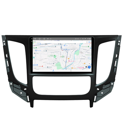 Navigatie 2K HUB64 Mitsubishi L200 (2014-2020), 4GB RAM, Android, Octacore, Slot Sim 4G, DSP, GPS, Wi-FI, Carplay, Android Auto, USB, Bluetooth, Waze, Touchscreen, 9.5 Inch