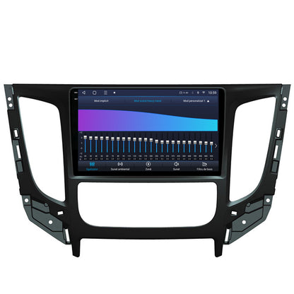 Navigatie 2K HUB64 Mitsubishi L200 (2014-2020), 8GB RAM, Android, Octacore, Slot Sim 4G, DSP, GPS, Wi-FI, Carplay, Android Auto, USB, Bluetooth, Waze, Touchscreen, 9.5 Inch