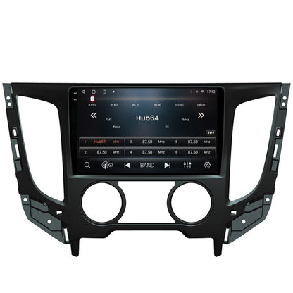 Navigatie 2K HUB64 Mitsubishi L200 (2014-2020), 8GB RAM, Android, Octacore, Slot Sim 4G, DSP, GPS, Wi-FI, Carplay, Android Auto, USB, Bluetooth, Waze, Touchscreen, 9.5 Inch