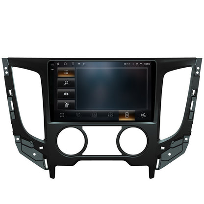 Navigatie 2K HUB64 Mitsubishi L200 (2014-2020), 8GB RAM, Android, Octacore, Slot Sim 4G, DSP, GPS, Wi-FI, Carplay, Android Auto, USB, Bluetooth, Waze, Touchscreen, 9.5 Inch