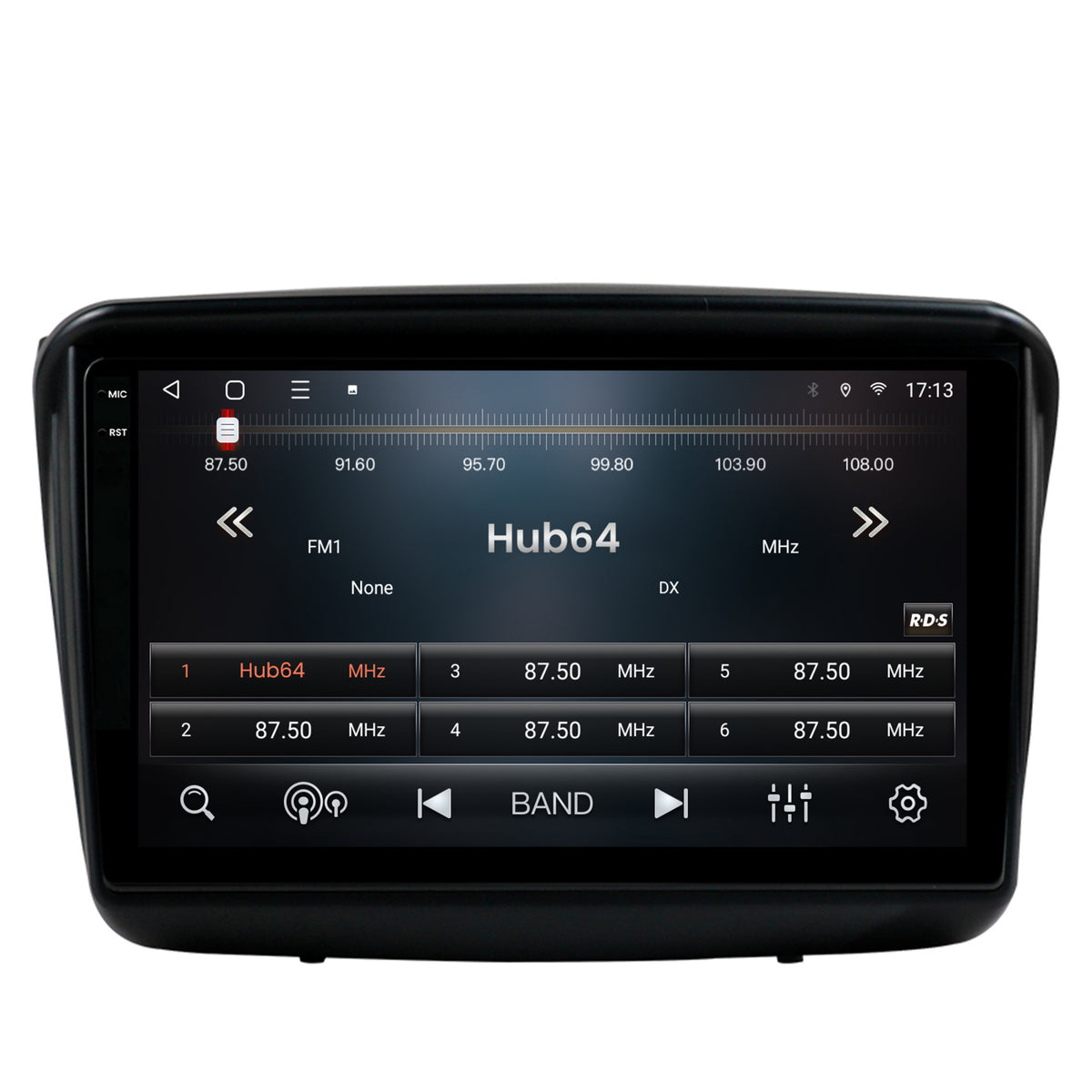 Navigatie 2K HUB64 Mitsubishi L200 / Pajero Sport, 4GB RAM, Android, Octacore, Slot Sim 4G, DSP, GPS, Wi-FI, Carplay, Android Auto, USB, Bluetooth, Waze, Touchscreen, 9.5 Inch
