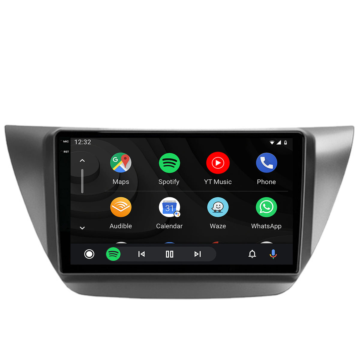 Navigatie 2K HUB64 Mitsubishi Lancer (2003-2007), 4GB RAM, Android, Octacore, Slot Sim 4G, DSP, GPS, Wi-FI, Carplay, Android Auto, USB, Bluetooth, Waze, Touchscreen, 9.5 Inch