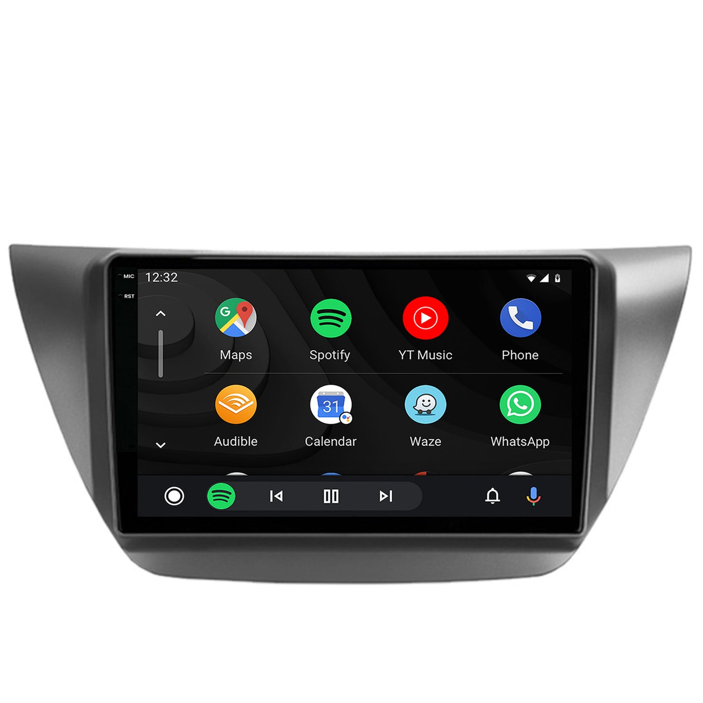 Navigatie 2K HUB64 Mitsubishi Lancer (2003-2007), 4GB RAM, Android, Octacore, Slot Sim 4G, DSP, GPS, Wi-FI, Carplay, Android Auto, USB, Bluetooth, Waze, Touchscreen, 9.5 Inch