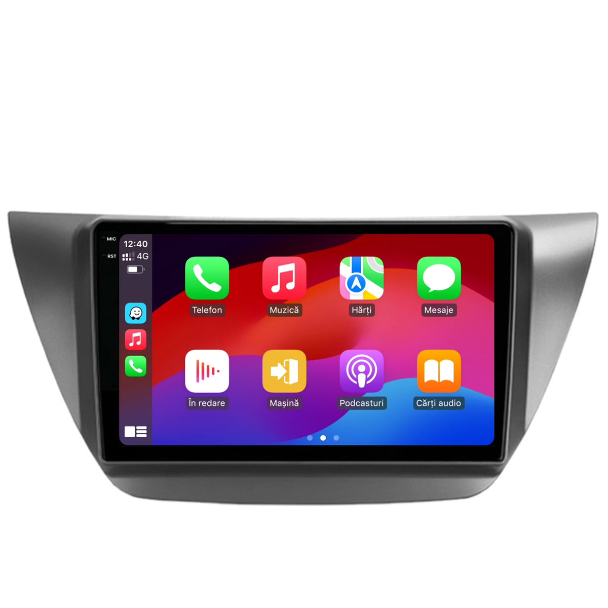Navigatie 2K HUB64 Mitsubishi Lancer (2003-2007), 4GB RAM, Android, Octacore, Slot Sim 4G, DSP, GPS, Wi-FI, Carplay, Android Auto, USB, Bluetooth, Waze, Touchscreen, 9.5 Inch