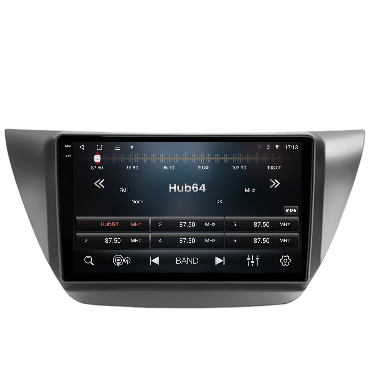 Navigatie 2K HUB64 Mitsubishi Lancer (2003-2007), 8GB RAM, Android, Octacore, Slot Sim 4G, DSP, GPS, Wi-FI, Carplay, Android Auto, USB, Bluetooth, Waze, Touchscreen, 9.5 Inch