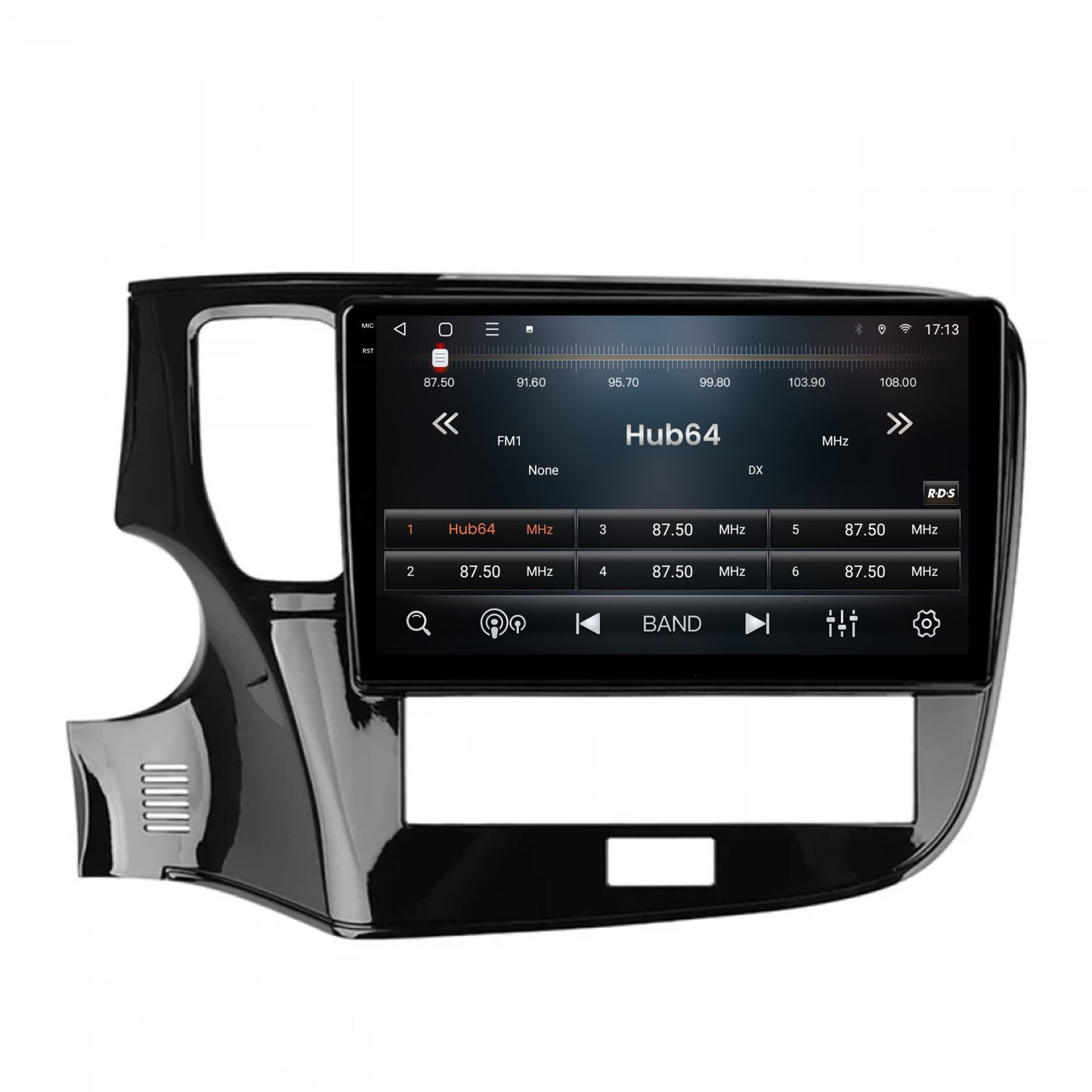 Navigatie 2K HUB64 Mitsubishi Outlander (2019-2021), 4GB RAM, Android, Octacore, Slot Sim 4G, DSP, GPS, Wi-FI, Carplay, Android Auto, USB, Bluetooth, Waze, Touchscreen, 10.36 Inch