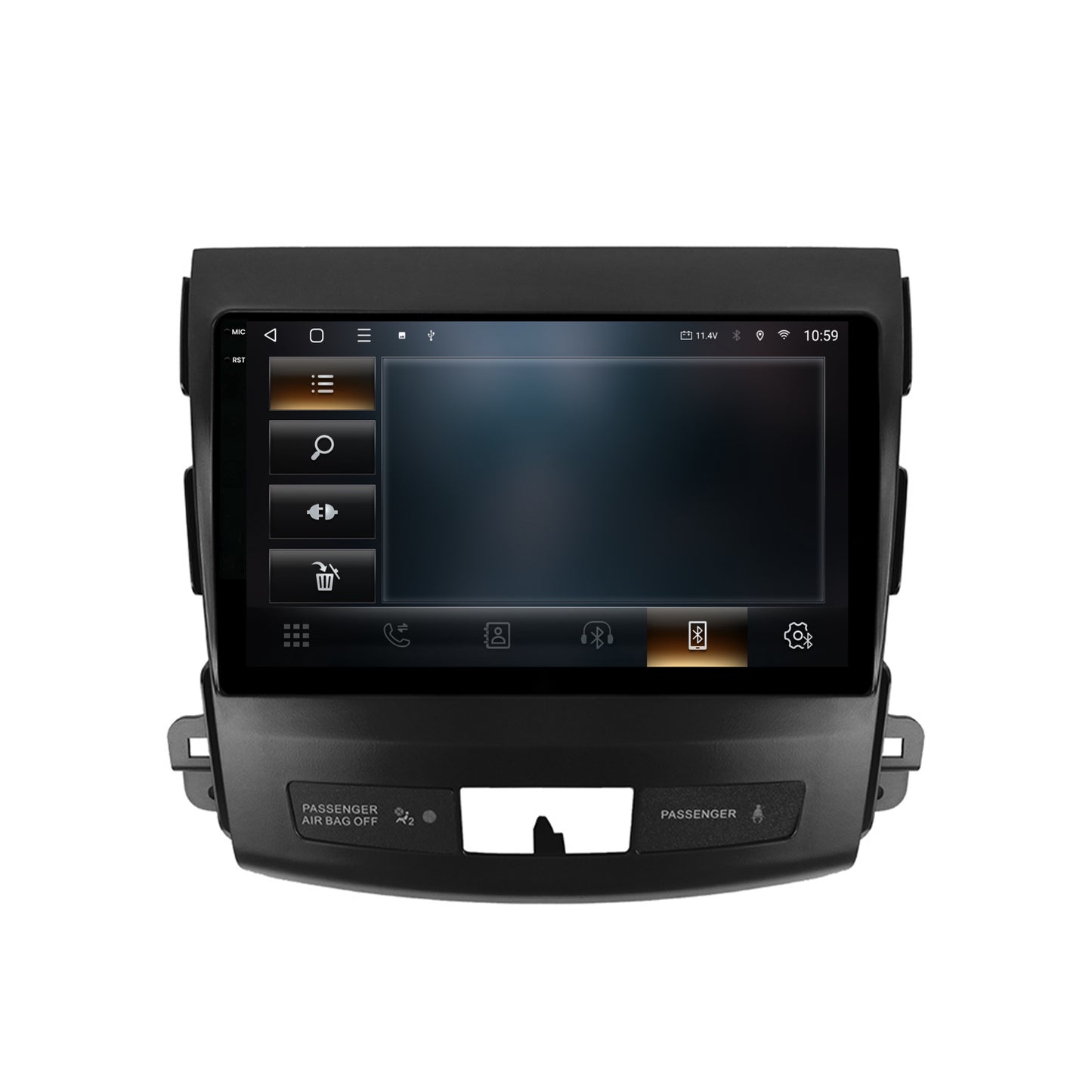 Navigatie 2K HUB64 Mitsubishi Outlander / Peugeot 4007 / Citron C-Crosser, 8GB RAM, Android, Octacore, Slot Sim 4G, DSP, GPS, Wi-FI, Carplay, Android Auto, USB, Bluetooth, Waze, Touchscreen, 9