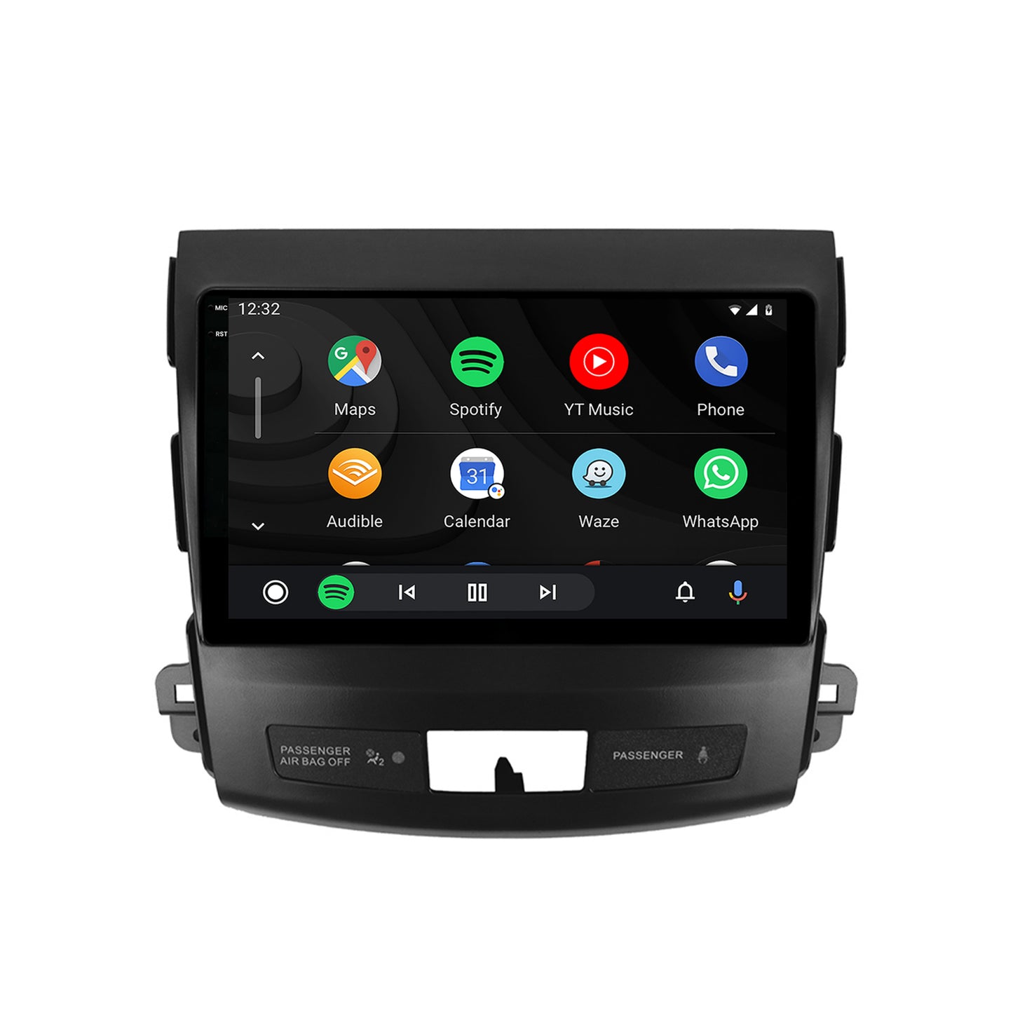 Navigatie 2K HUB64 Mitsubishi Outlander / Peugeot 4007 / Citron C-Crosser, 8GB RAM, Android, Octacore, Slot Sim 4G, DSP, GPS, Wi-FI, Carplay, Android Auto, USB, Bluetooth, Waze, Touchscreen, 9