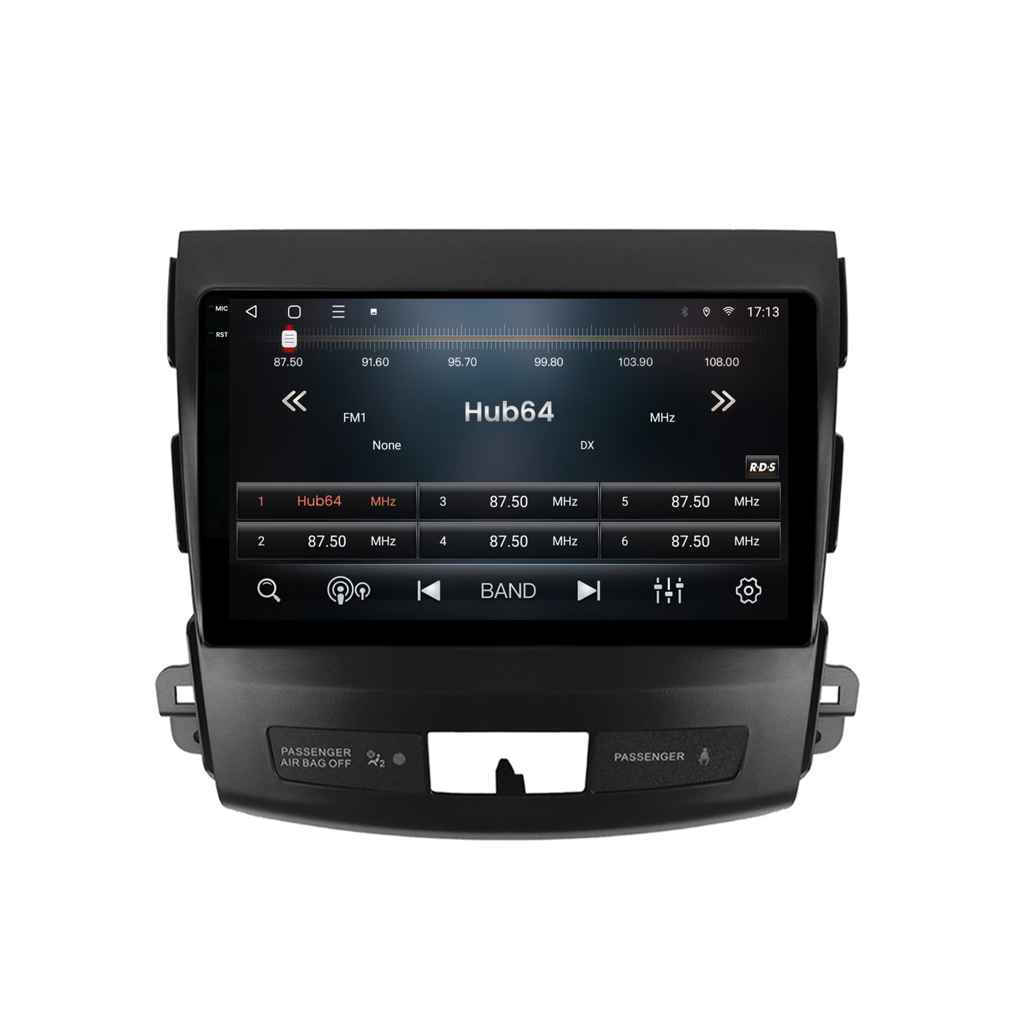 Navigatie 2K HUB64 Mitsubishi Outlander / Peugeot 4007 / Citron C-Crosser, 8GB RAM, Android, Octacore, Slot Sim 4G, DSP, GPS, Wi-FI, Carplay, Android Auto, USB, Bluetooth, Waze, Touchscreen, 9