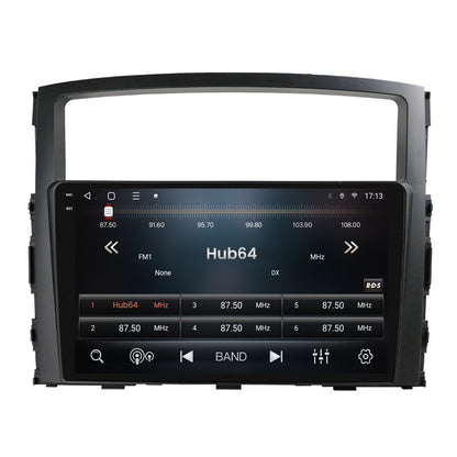 Navigatie 2K HUB64 Mitsubishi Pajero (2006-2014), 8GB RAM, Android, Octacore, Slot Sim 4G, DSP, GPS, Wi-FI, Carplay, Android Auto, USB, Bluetooth, Waze, Touchscreen, 9.5 Inch
