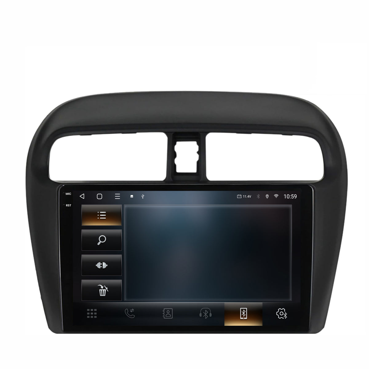 Navigatie 2K HUB64 Mitsubishi Space Star / Mirage / Attrage, 4GB RAM, Android, Octacore, Slot Sim 4G, DSP, GPS, Wi-FI, Carplay, Android Auto, USB, Bluetooth, Waze, Touchscreen, 9.5 Inch