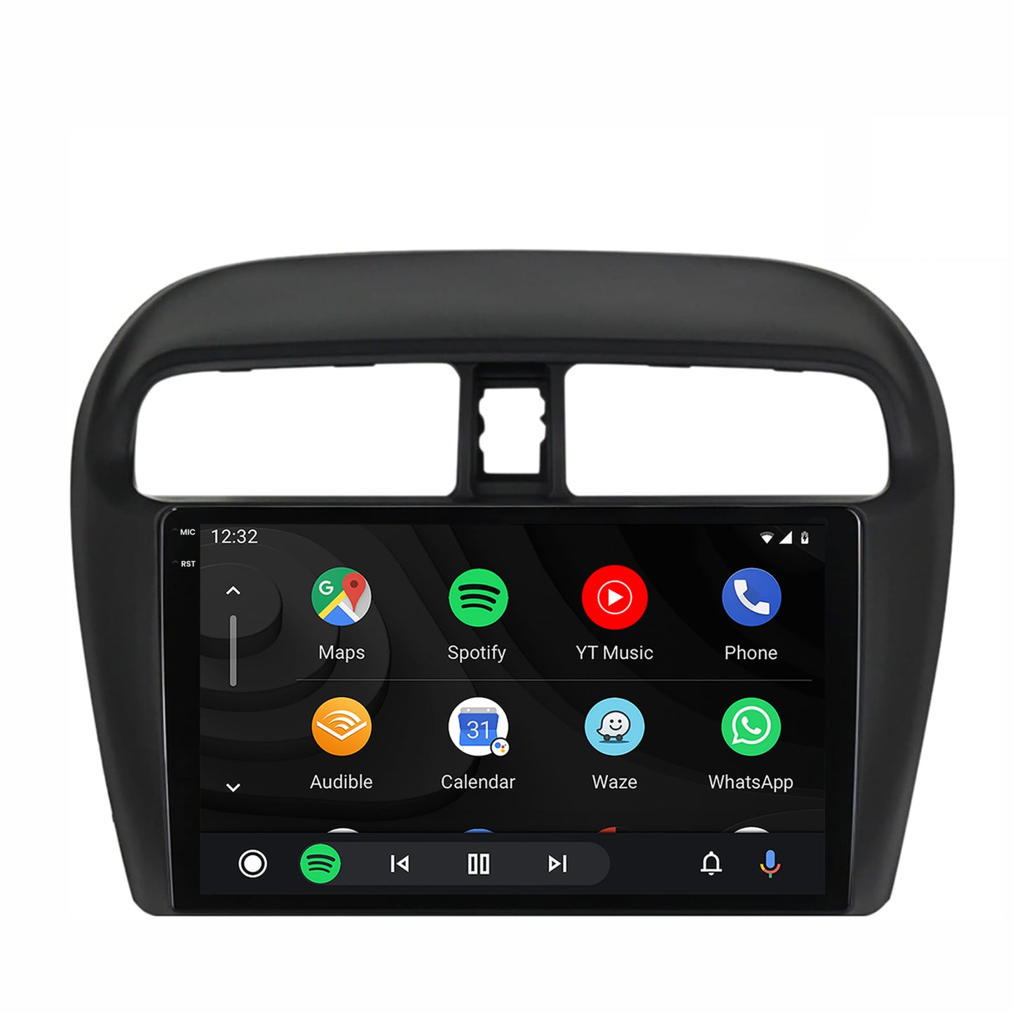 Navigatie 2K HUB64 Mitsubishi Space Star / Mirage / Attrage, 8GB RAM, Android, Octacore, Slot Sim 4G, DSP, GPS, Wi-FI, Carplay, Android Auto, USB, Bluetooth, Waze, Touchscreen, 9.5 Inch