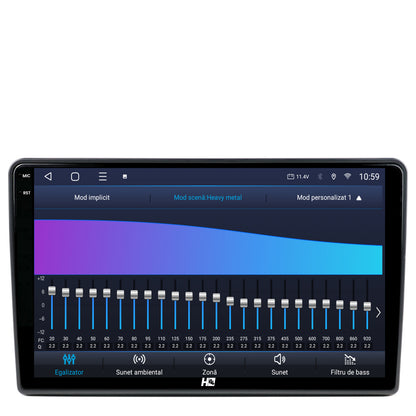 Navigatie 2K HUB64 Nissan Navara (2006-2014), 8GB RAM, Android, Octacore, Slot Sim 4G, DSP, GPS, Wi-FI, Carplay, Android Auto, USB, Bluetooth, Waze, Touchscreen, 9.5 Inch