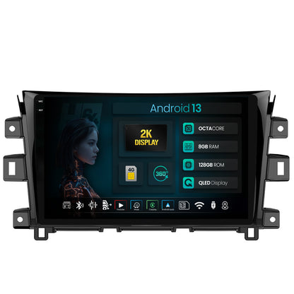 Navigatie 2K HUB64 Nissan Navara (2015+), 8GB RAM, Android, Octacore, Slot Sim 4G, DSP, GPS, Wi-FI, Carplay, Android Auto, USB, Bluetooth, Waze, Touchscreen, 10.36 Inch