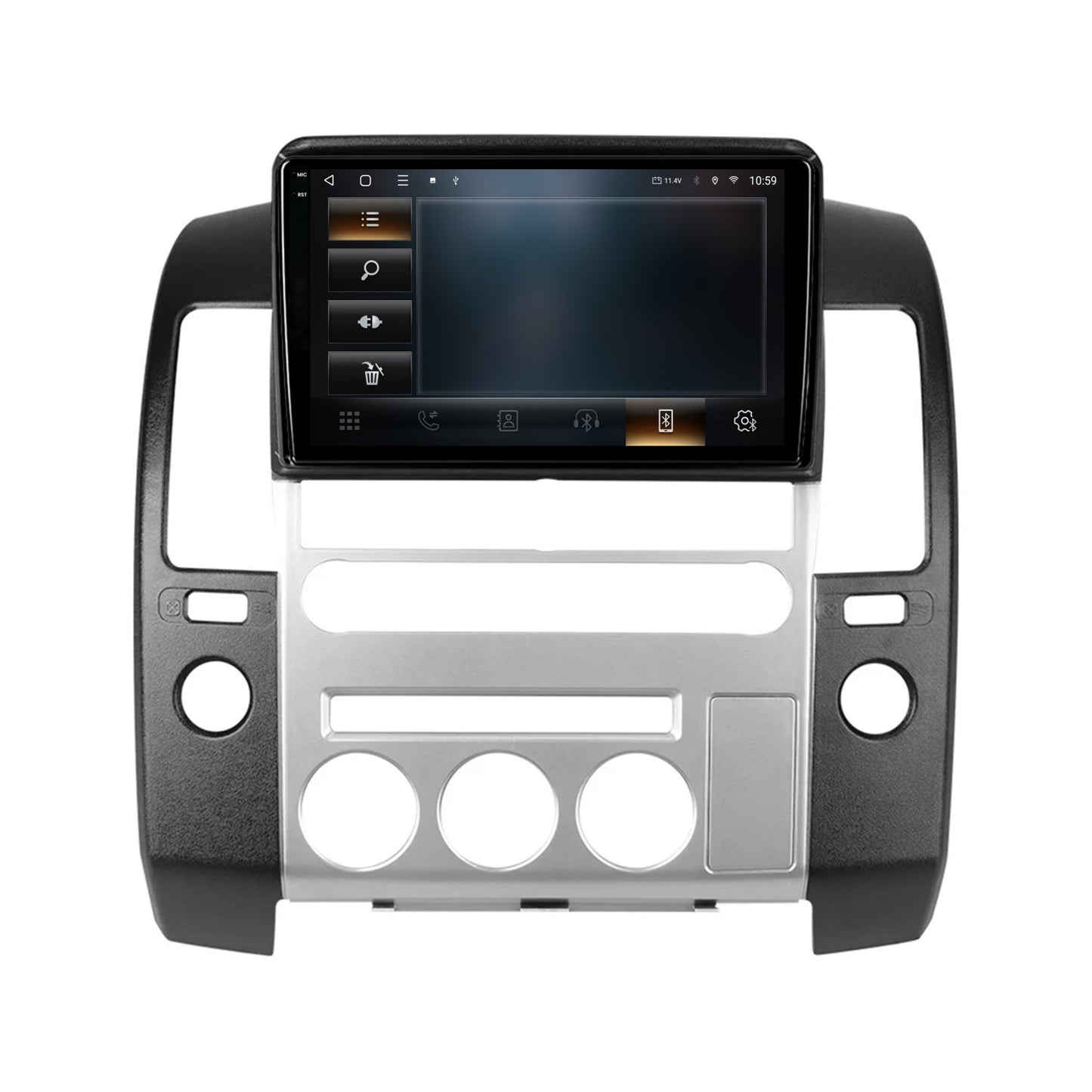 Navigatie 2K HUB64 Nissan Pathfinder-Navara (2005-2014), 4GB RAM, Android, Octacore, Slot Sim 4G, DSP, GPS, Wi-FI, Carplay, Android Auto, USB, Bluetooth, Waze, Touchscreen, 9.5 Inch