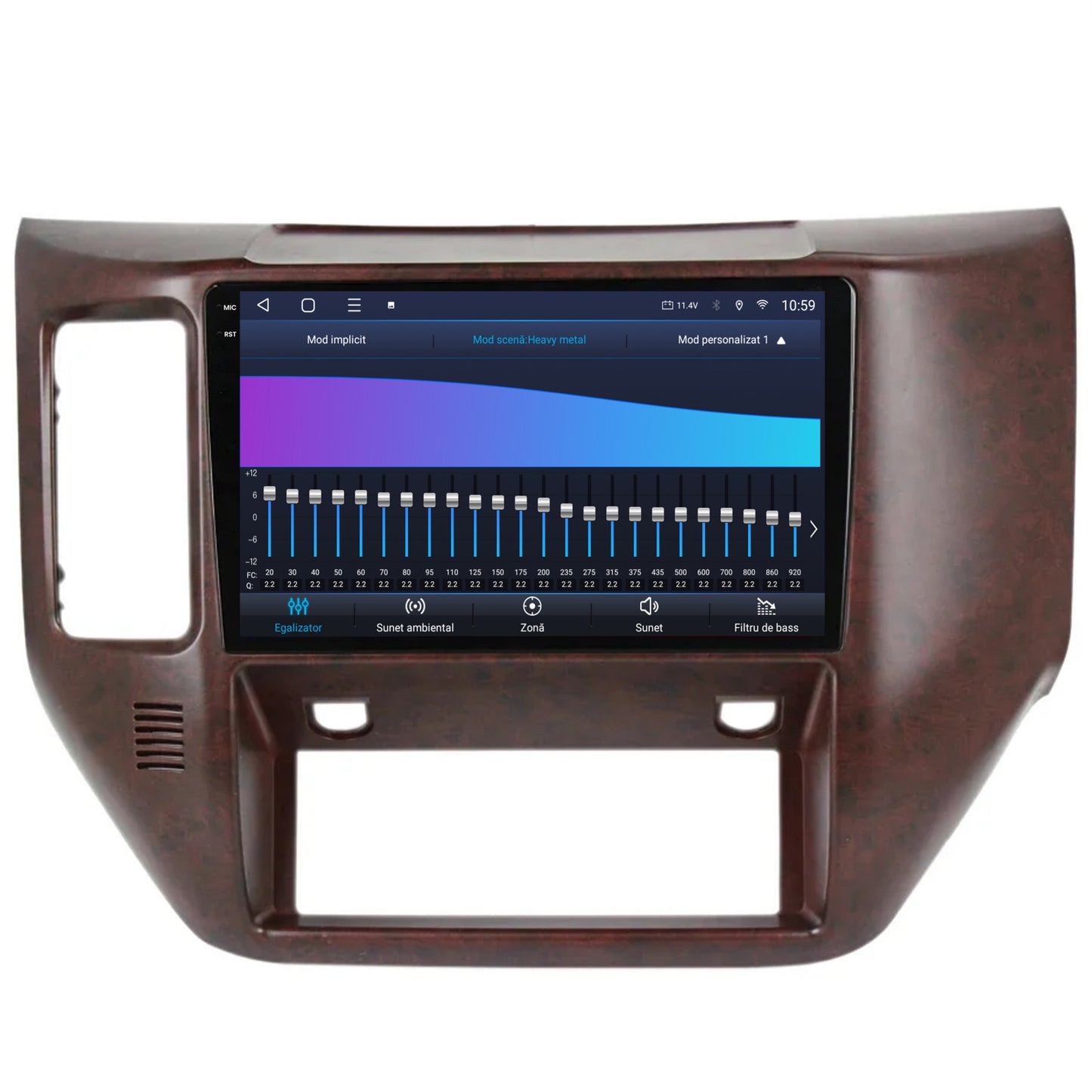 Navigatie 2K HUB64 Nissan Patrol (2004-2012),4GB RAM, Android, Octacore, Slot Sim 4G, DSP, GPS, Wi-FI, Carplay, Android Auto, USB, Bluetooth, Waze, Touchscreen, 9.5'' Inch