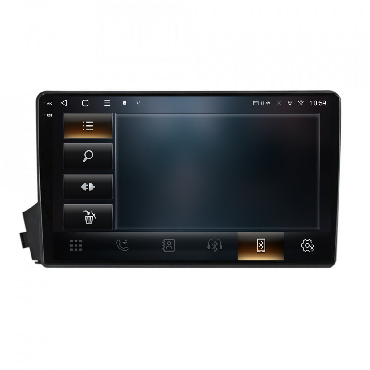 Navigatie 2K HUB64 Ssangyong Actyon-Kyron (2005-2011),4GB RAM, Android, Octacore, Slot Sim 4G, DSP, GPS, Wi-FI, Carplay, Android Auto, USB, Bluetooth, Waze, Touchscreen, 9.5 Inch