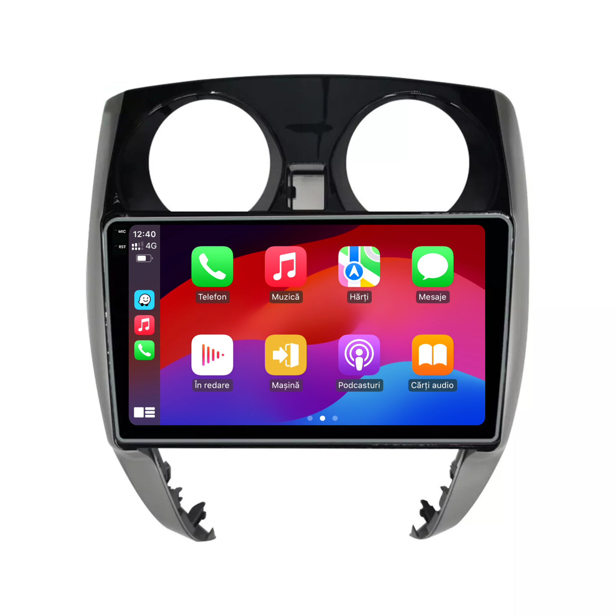 Navigatie 2K HUB64 Nissan Note (2012-2019),4GB RAM, Android, Octacore, Slot Sim 4G, DSP, GPS, Wi-FI, Carplay, Android Auto, USB, Bluetooth, Waze, Touchscreen, 9.5'' Inch
