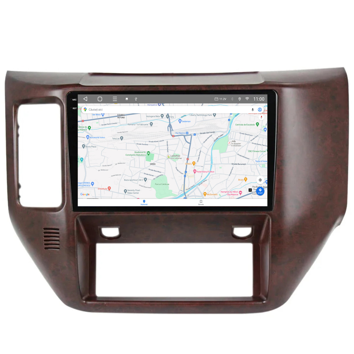 Navigatie 2K HUB64 Nissan Patrol (2004-2012),4GB RAM, Android, Octacore, Slot Sim 4G, DSP, GPS, Wi-FI, Carplay, Android Auto, USB, Bluetooth, Waze, Touchscreen, 9.5'' Inch