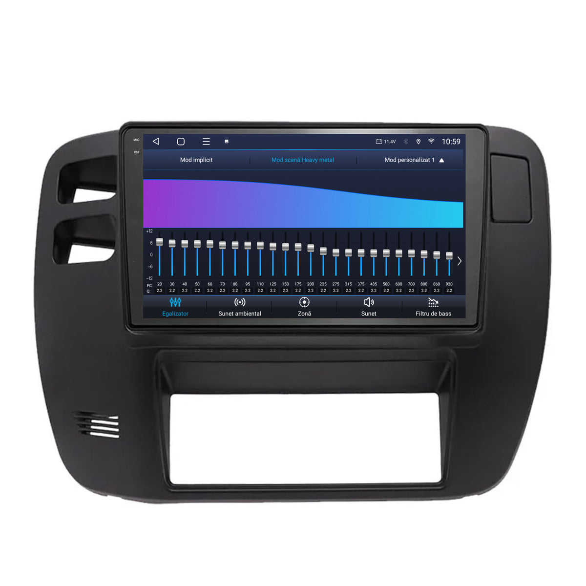 Navigatie 2K HUB64 Nissan Patrol (2000-2005),4GB RAM, Android, Octacore, Slot Sim 4G, DSP, GPS, Wi-FI, Carplay, Android Auto, USB, Bluetooth, Waze, Touchscreen, 9.5 Inch