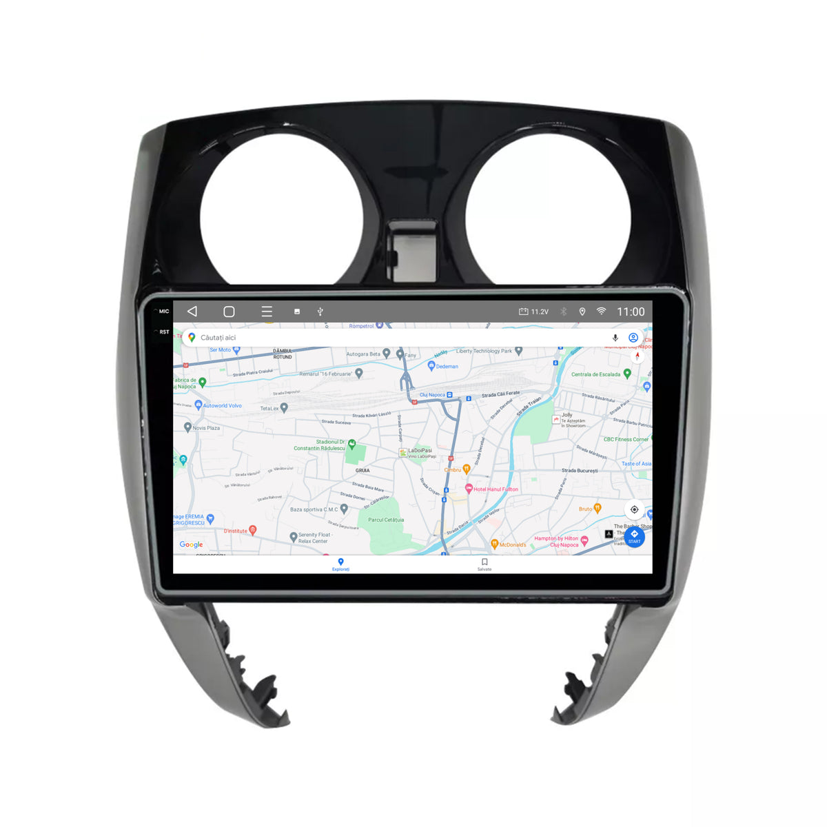 Navigatie 2K HUB64 Nissan Note (2012-2019), 8GB RAM, Android, Octacore, Slot Sim 4G, DSP, GPS, Wi-FI, Carplay, Android Auto, USB, Bluetooth, Waze, Touchscreen, 9.5'' Inch