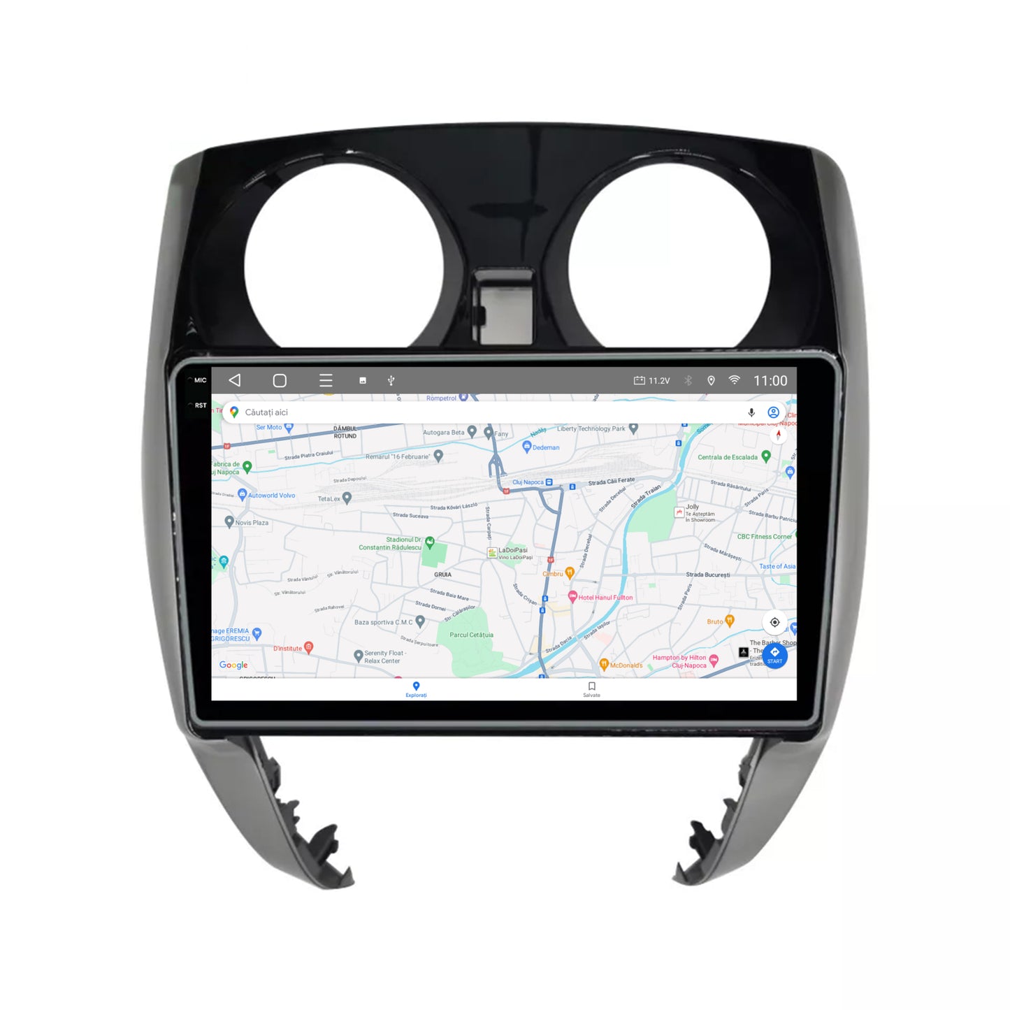 Navigatie 2K HUB64 Nissan Note (2012-2019), 8GB RAM, Android, Octacore, Slot Sim 4G, DSP, GPS, Wi-FI, Carplay, Android Auto, USB, Bluetooth, Waze, Touchscreen, 9.5'' Inch