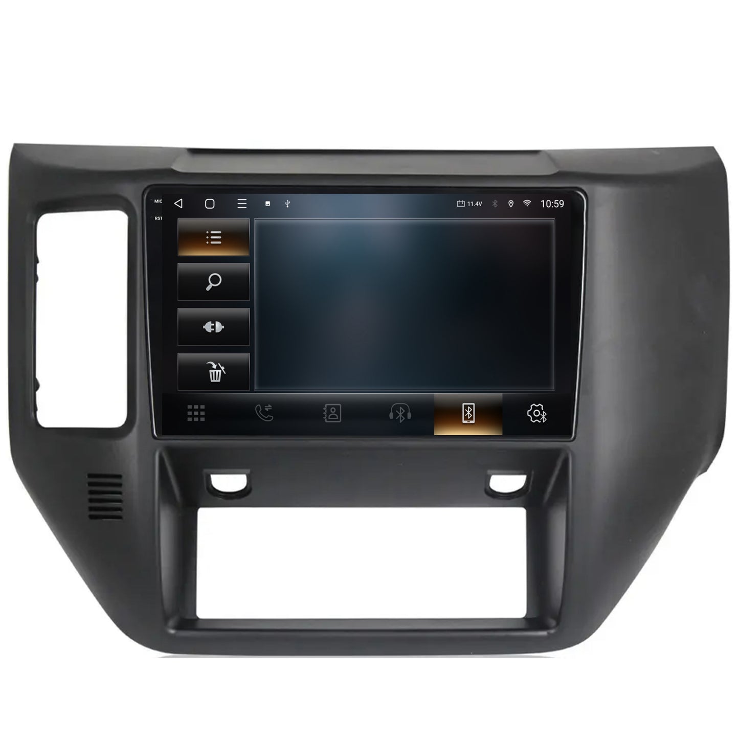 Navigatie 2K HUB64 Nissan Patrol (2004-2012), 8GB RAM, Android, Octacore, Slot Sim 4G, DSP, GPS, Wi-FI, Carplay, Android Auto, USB, Bluetooth, Waze, Touchscreen, 9.5 Inch