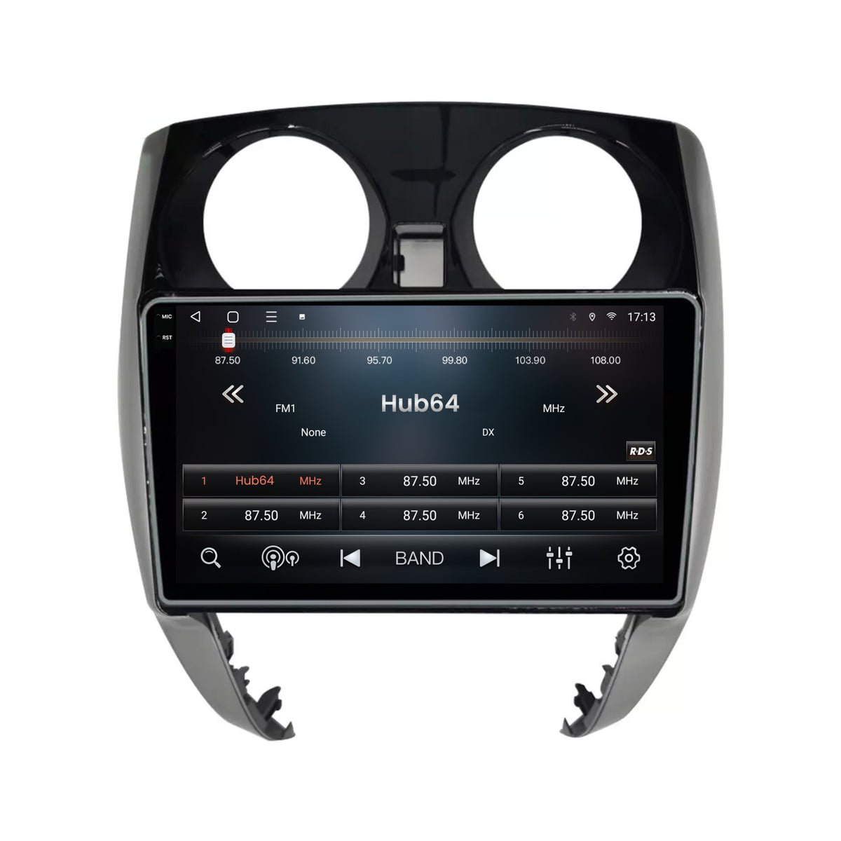 Navigatie 2K HUB64 Nissan Note (2012-2019), 8GB RAM, Android, Octacore, Slot Sim 4G, DSP, GPS, Wi-FI, Carplay, Android Auto, USB, Bluetooth, Waze, Touchscreen, 9.5'' Inch