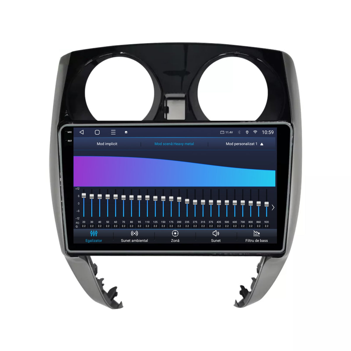 Navigatie 2K HUB64 Nissan Note (2012-2019), 8GB RAM, Android, Octacore, Slot Sim 4G, DSP, GPS, Wi-FI, Carplay, Android Auto, USB, Bluetooth, Waze, Touchscreen, 9.5'' Inch