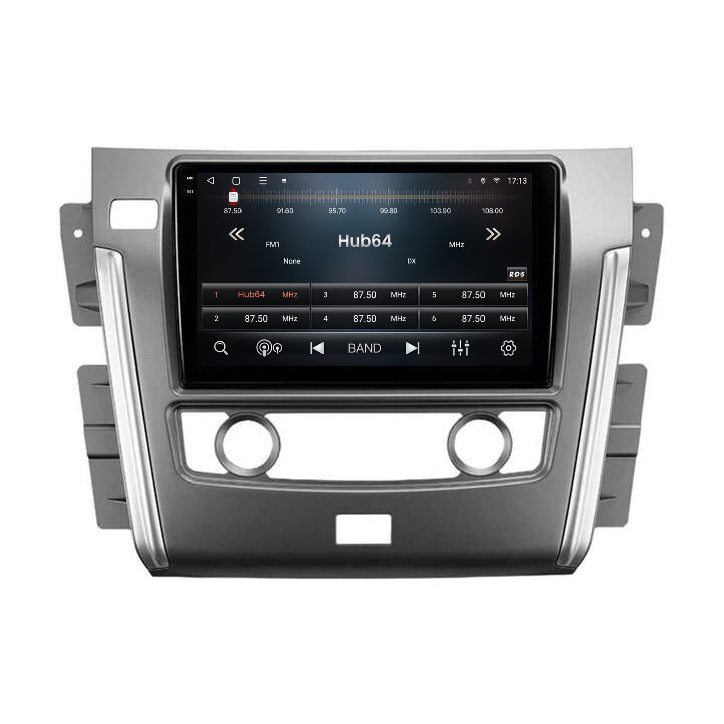Navigatie 2K HUB64 Nissan Patrol (2010-2020), 8GB RAM, Android, Octacore, Slot Sim 4G, DSP, GPS, Wi-FI, Carplay, Android Auto, USB, Bluetooth, Waze, Touchscreen,10.36 Inch