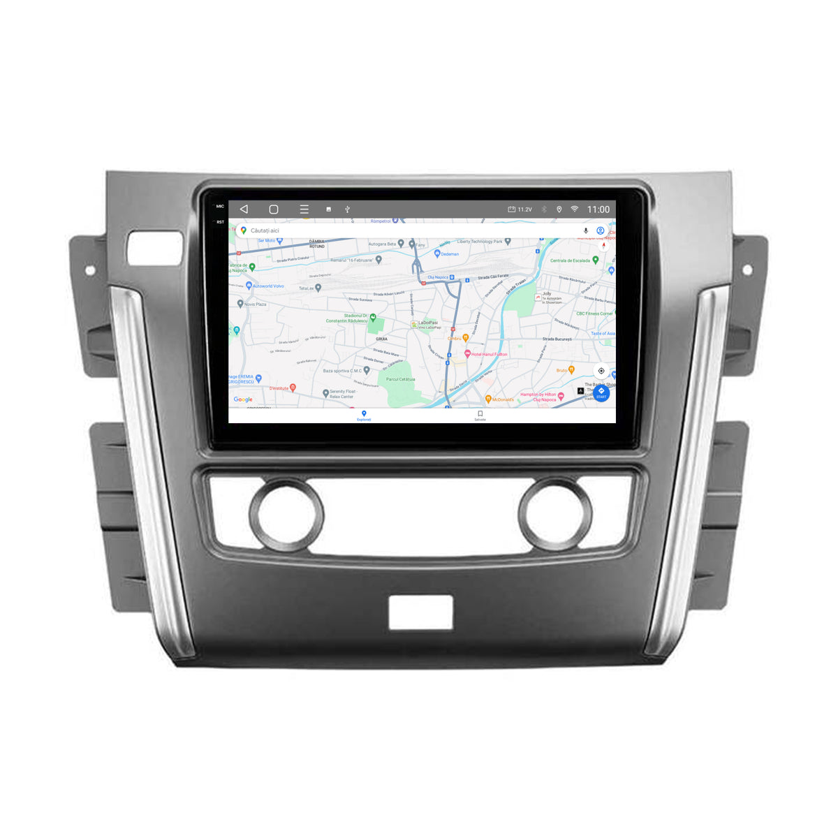 Navigatie 2K HUB64 Nissan Patrol (2010-2020), 8GB RAM, Android, Octacore, Slot Sim 4G, DSP, GPS, Wi-FI, Carplay, Android Auto, USB, Bluetooth, Waze, Touchscreen,10.36 Inch