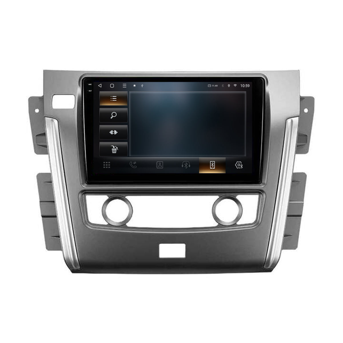 Navigatie 2K HUB64 Nissan Patrol (2010-2020), 8GB RAM, Android, Octacore, Slot Sim 4G, DSP, GPS, Wi-FI, Carplay, Android Auto, USB, Bluetooth, Waze, Touchscreen,10.36 Inch