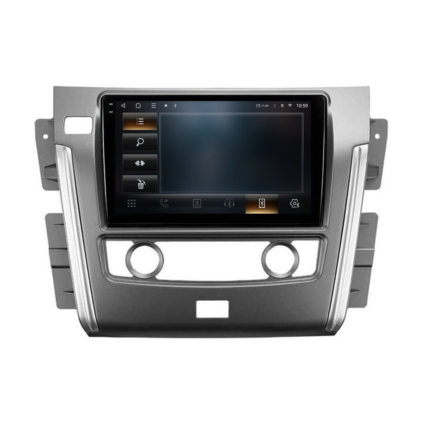 Navigatie 2K HUB64 Nissan Patrol (2010-2020), 8GB RAM, Android, Octacore, Slot Sim 4G, DSP, GPS, Wi-FI, Carplay, Android Auto, USB, Bluetooth, Waze, Touchscreen,10.36 Inch