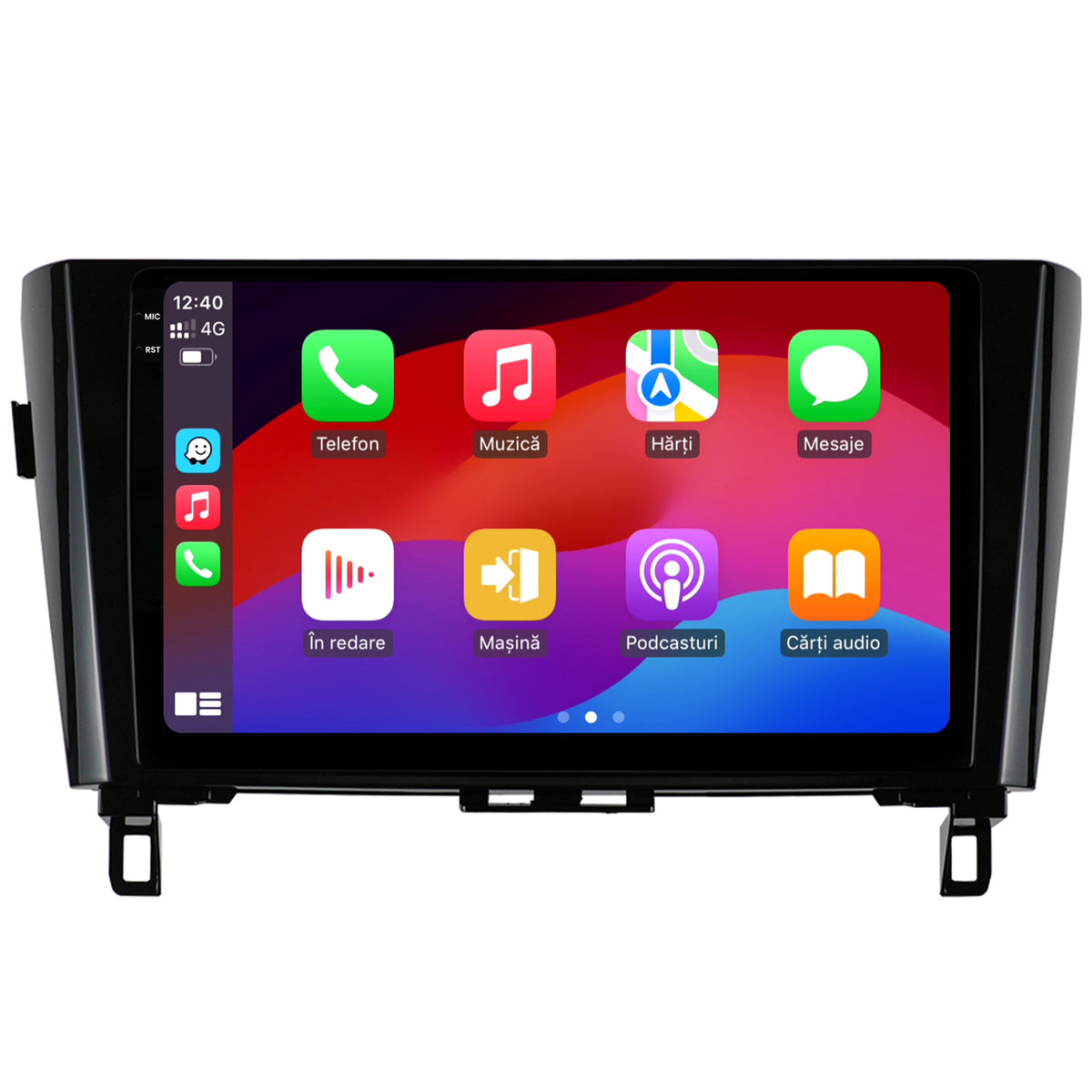 Navigatie 2K HUB64 Nissan Qashqai / X-Trail (2013+), 4GB RAM, Android, Octacore, Slot Sim 4G, DSP, GPS, Wi-FI, Carplay, Android Auto, USB, Bluetooth, Waze, Touchscreen, 10.36 Inch