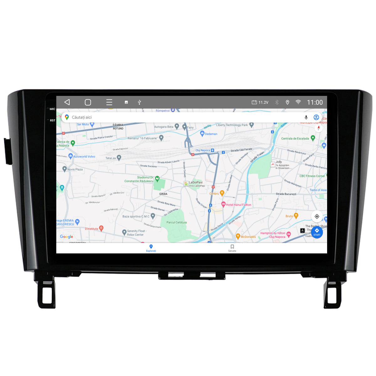 Navigatie 2K HUB64 Nissan Qashqai / X-Trail (2013+), 8GB RAM, Android, Octacore, Slot Sim 4G, DSP, GPS, Wi-FI, Carplay, Android Auto, USB, Bluetooth, Waze, Touchscreen, 10.36 Inch