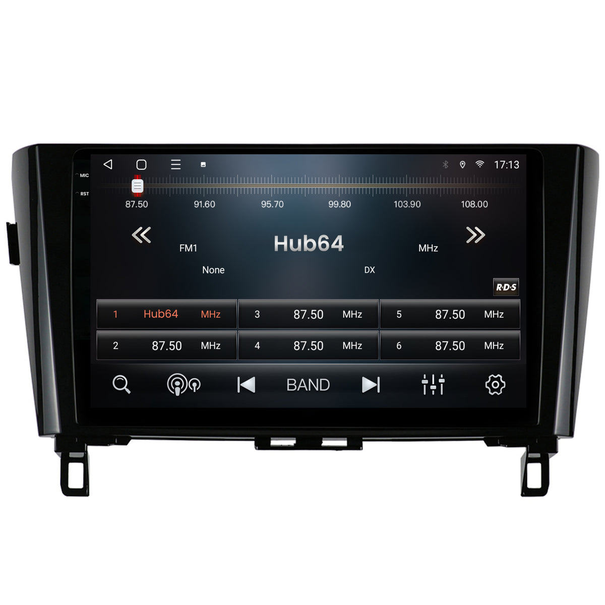 Navigatie 2K HUB64 Nissan Qashqai / X-Trail (2013+), 8GB RAM, Android, Octacore, Slot Sim 4G, DSP, GPS, Wi-FI, Carplay, Android Auto, USB, Bluetooth, Waze, Touchscreen, 10.36 Inch