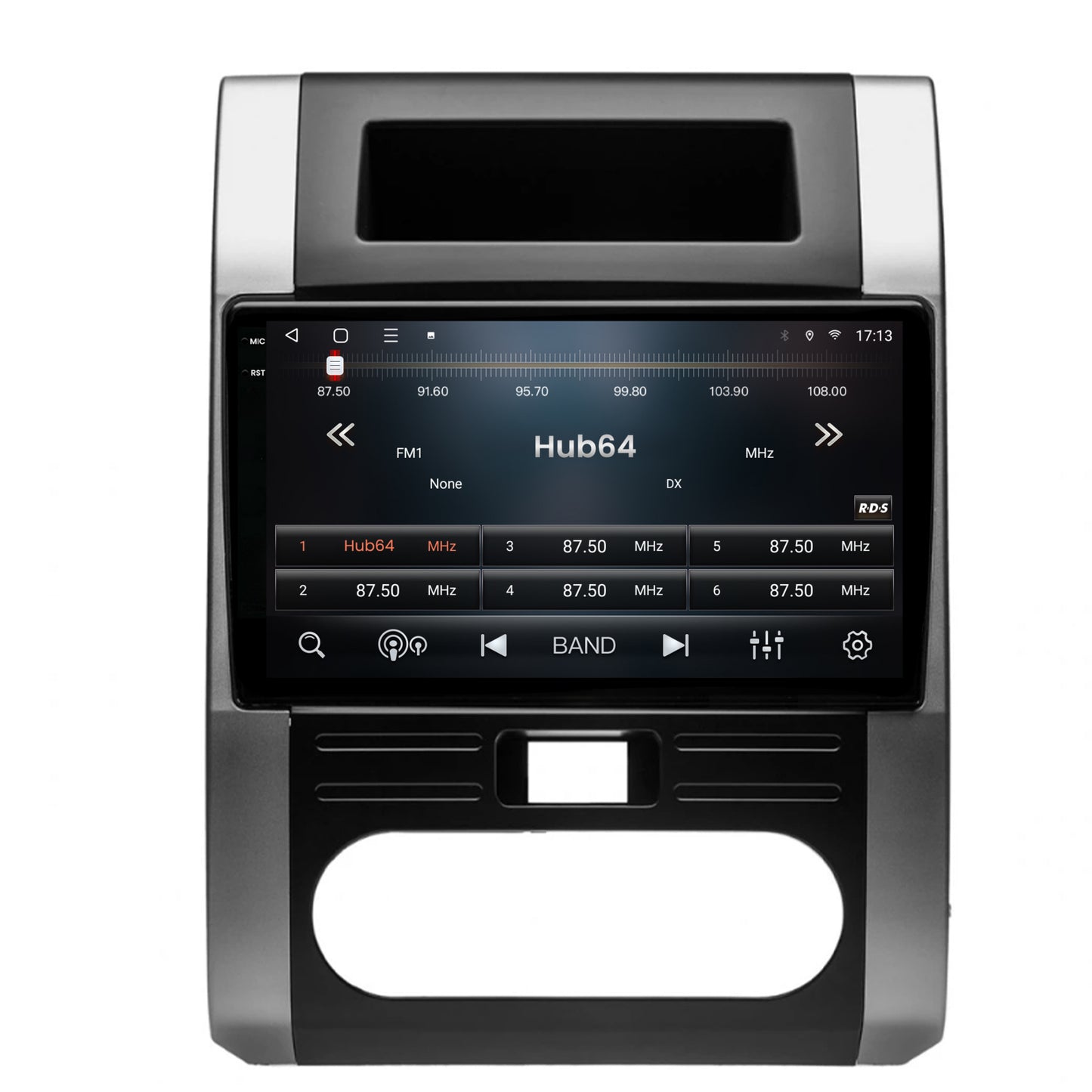 Navigatie 2K HUB64 Nissan X-Trail (2007-2013), 8GB RAM, Android, Octacore, Slot Sim 4G, DSP, GPS, Wi-FI, Carplay, Android Auto, USB, Bluetooth, Waze, Touchscreen, 10.36 Inch
