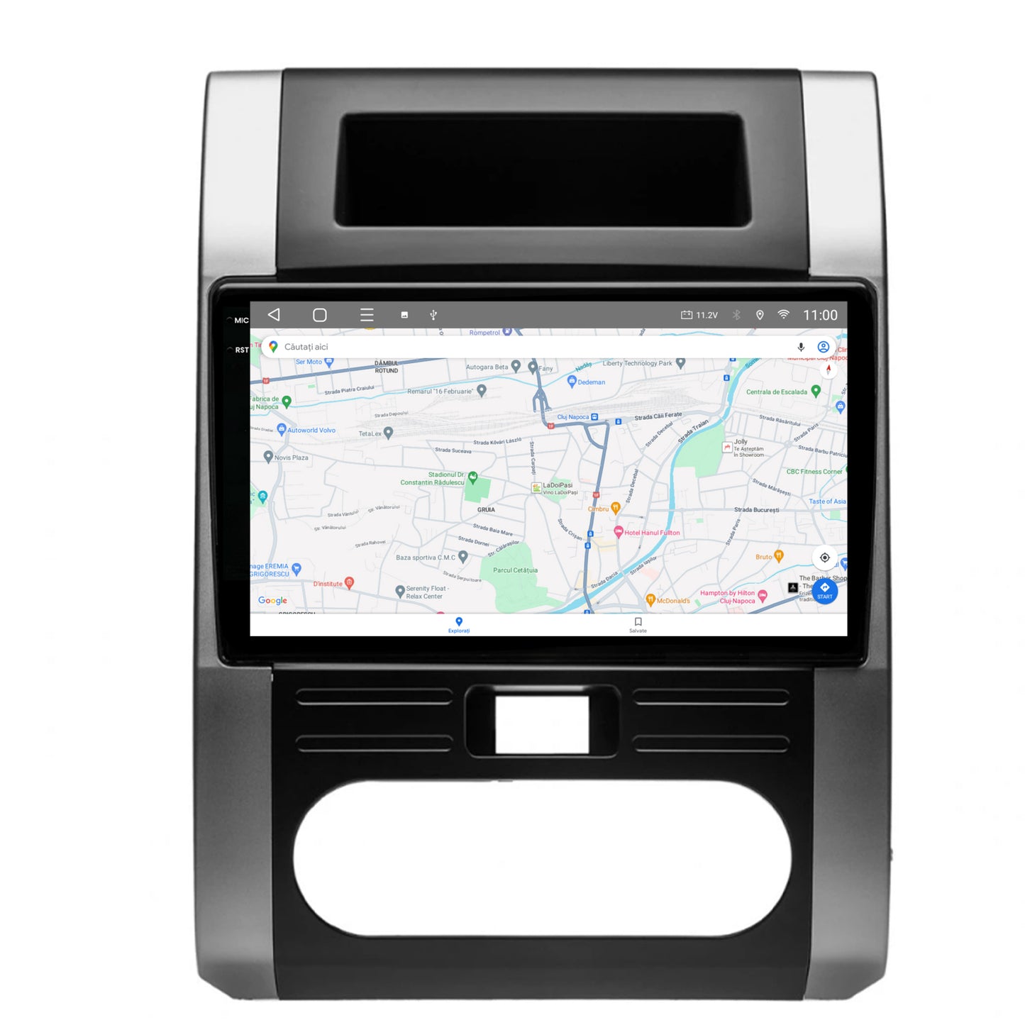 Navigatie 2K HUB64 Nissan X-Trail (2007-2015), 4GB RAM, Android, Octacore, Slot Sim 4G, DSP, GPS, Wi-FI, Carplay, Android Auto, USB, Bluetooth, Waze, Touchscreen, 10.36 Inch