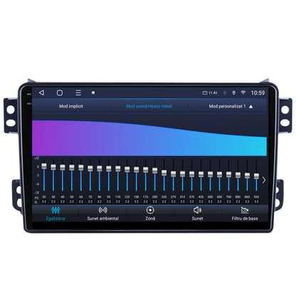 Navigatie 2K HUB64 Opel Agila (2007-2014), 4GB RAM, Android, Octacore, Slot Sim 4G, DSP, GPS, Wi-FI, Carplay, Android Auto, USB, Bluetooth, Waze, Touchscreen, 9.5 Inch