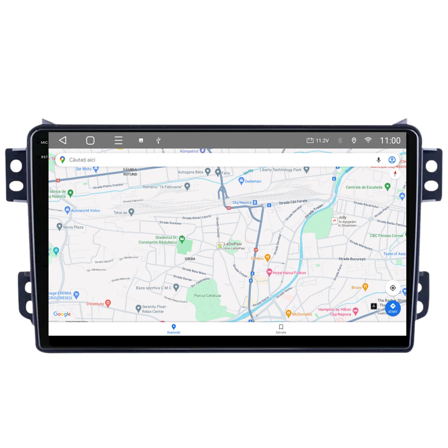 Navigatie 2K HUB64 Opel Agila (2007-2014), 4GB RAM, Android, Octacore, Slot Sim 4G, DSP, GPS, Wi-FI, Carplay, Android Auto, USB, Bluetooth, Waze, Touchscreen, 9.5 Inch