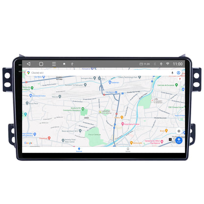 Navigatie 2K HUB64 Opel Agila / Suzuki Splash (2007-2014), 8GB RAM, Android, Octacore, Slot Sim 4G, DSP, GPS, Wi-FI, Carplay, Android Auto, USB, Bluetooth, Waze, Touchscreen, 9.5 Inch