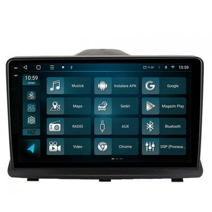 Navigatie 2K HUB64 Opel Antara (2006-2015), 4GB RAM, Android, Octacore, Slot Sim 4G, DSP, GPS, Wi-FI, Carplay, Android Auto, USB, Bluetooth, Waze, Touchscreen, 9.5 Inch