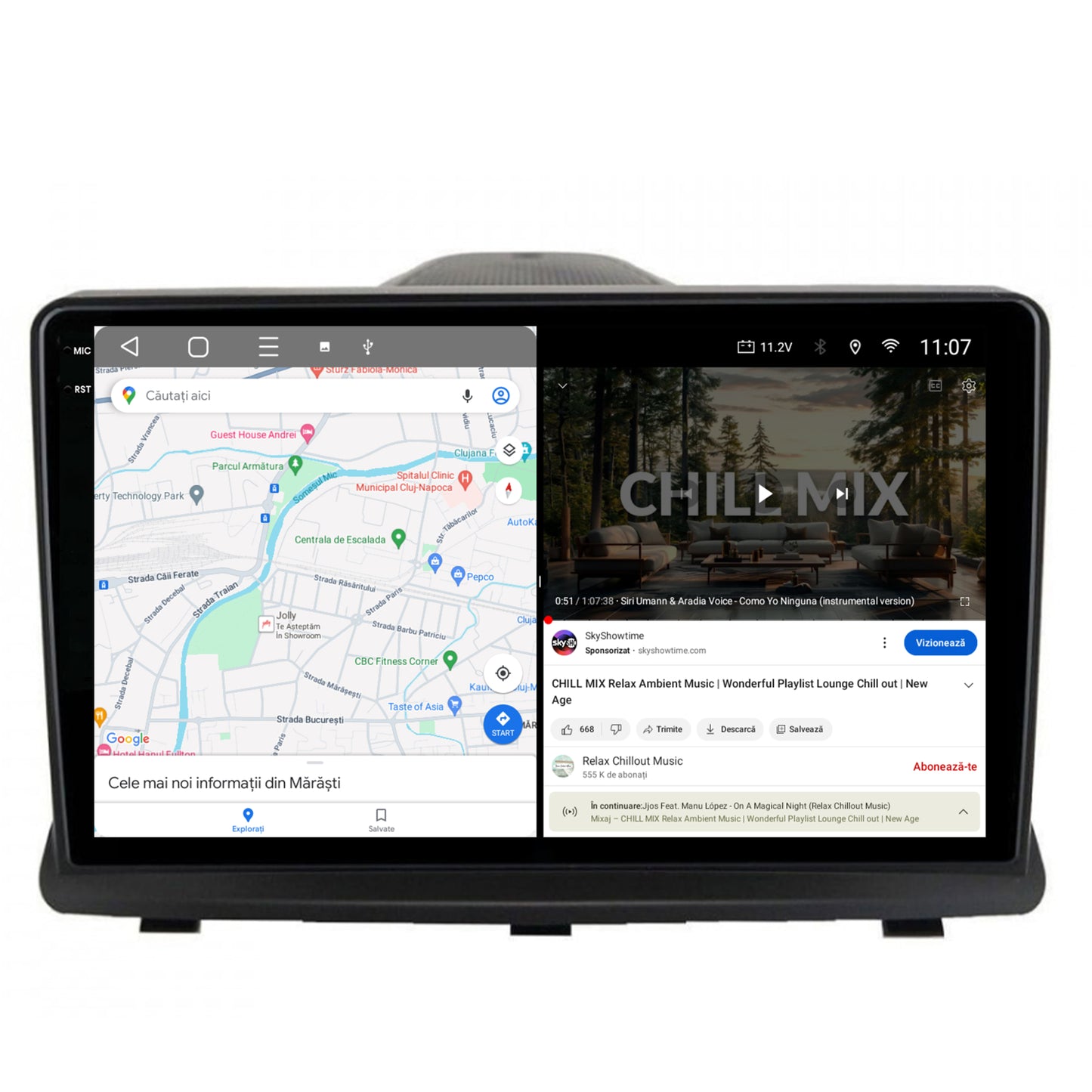 Navigatie 2K HUB64 Opel Antara (2006-2015), 4GB RAM, Android, Octacore, Slot Sim 4G, DSP, GPS, Wi-FI, Carplay, Android Auto, USB, Bluetooth, Waze, Touchscreen, 9.5 Inch